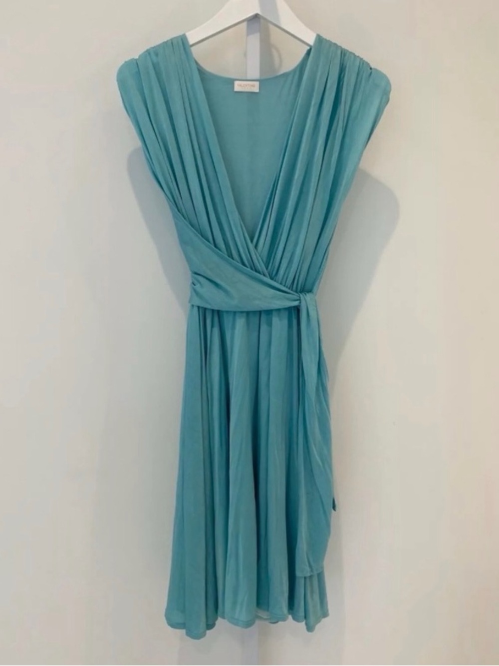 VALENTINO ROMA LIGHT BLUE DRESS SIZE IT 42 / US 6